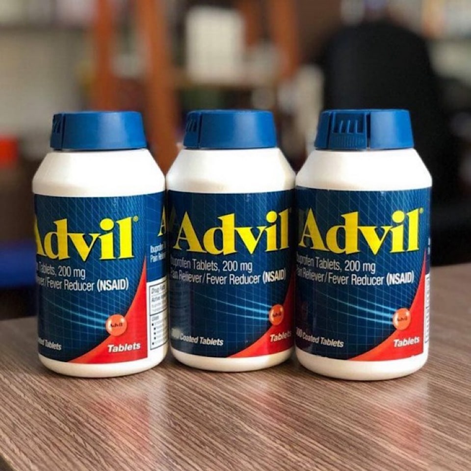 Viên uống Advil giúp giảm sốt